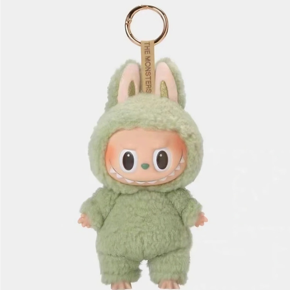 Authentic labubu: green grape monster exciting macaron
